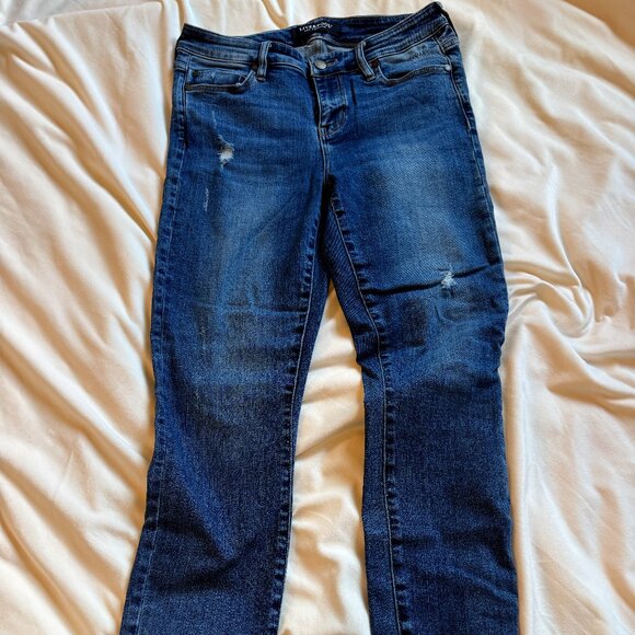 Liverpool Los Angeles Women's Distressed Skinny Jeans Size 6/28 - Picture 2 of 7